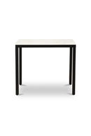 White Marble Mini Desk | Novi Living Parson | Oroa.com