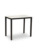 White Marble Mini Desk | Novi Living Parson | Oroa.com