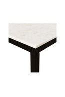 White Marble Mini Desk | Novi Living Parson | Oroa.com