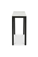 Hospitality furniture - White Banswara Marble Console Table - www.oroatrade.com