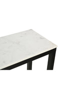 Hospitality furniture - White Banswara Marble Console Table - www.oroatrade.com