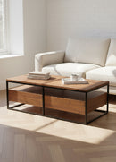 Contract furniture - Acacia Wood Coffee Table - www.oroatrade.com