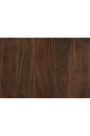 Brown Acacia Cube Side Table | Novi Living Eton | Oroatrade.com