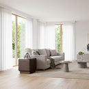 Brown Acacia Cube Side Table | Novi Living Eton | Oroa.com