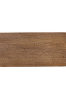 Wire-Brushed Acacia 2-Drawer Nightstand | Novi Living Rene | Oroatrade.com