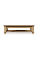 Natural Solid Oak Coffee Table | Novi Living Morey | Oroa.com