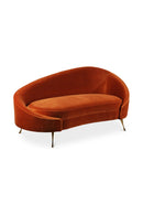 Hospitality furniture - Orange Asymmetrical Chaise - www.oroatrade.com