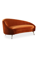 Hospitality furniture - Orange Asymmetrical Chaise - www.oroatrade.com