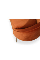 Hospitality furniture - Orange Asymmetrical Chaise - www.oroatrade.com
