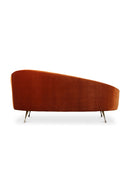Hospitality furniture - Orange Asymmetrical Chaise - www.oroatrade.com