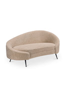 Hospitality furniture - Brown Shearling Chaise Lounge - www.oroatrade.com