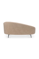 Hospitality furniture - Brown Shearling Chaise Lounge - www.oroatrade.com