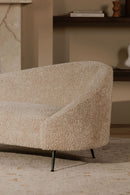 Hospitality furniture - Brown Shearling Chaise Lounge - www.oroatrade.com