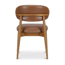 Brown Leather Dining Chair | Novi Living Ellie