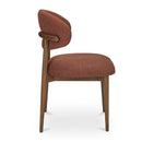 Curved Back Padded Dining Chair | Novi Living Ellie