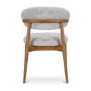 White Padded Dining Chair | Novi Living Ellie