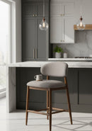 Hospitality furniture - Rubberwood Framed Counter Stool - www.oroatrade.com