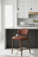 Hospitality furniture - Rubberwood Framed Counter Stool - www.oroatrade.com