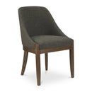 Oak Framed Upholstered Dining Chair | Novi Living Edward