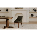 Oak Framed Upholstered Dining Chair | Novi Living Edward