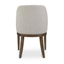 Oak Framed Upholstered Dining Chair | Novi Living Edward