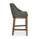 Green Curved Counter Stool | Novi Living Edward