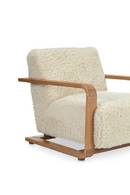 Oak Framed Lounge Chair | Novi Living Eckersley
