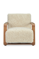 Oak Framed Lounge Chair | Novi Living Eckersley