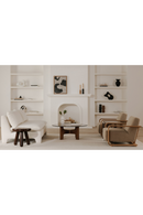 Oak Framed Lounge Chair | Novi Living Eckersley