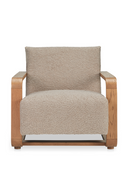 Oak Framed Lounge Chair | Novi Living Eckersley