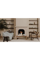 Hospitality furniture - Beige Shearling Accent Chair - www.oroatrade.com