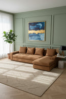 Hospitality furniture - Track-Armed Right Sectional Sofa - www.oroatrade.com