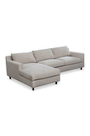 Modern European furniture - Chenille Sectional Sofa - www.oroa.com