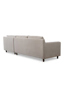 Modern European furniture - Chenille Sectional Sofa - www.oroa.com