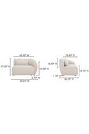 Hospitality furniture - Classic Rectangular Ottoman - www.oroatrade.com