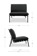 Hospitality furniture - Olefin Indoor/Outdoor Accent Chair - www.oroatrade.com
