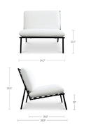 Hospitality furniture - Olefin Indoor/Outdoor Accent Chair - www.oroatrade.com