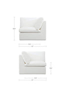 Modern European furniture - Olefin Indoor/Outdoor Sofa - www.oroa.com