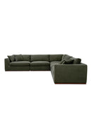 Modern European furniture - Classic L-Shaped Modular Sofa - www.oroa.com