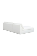 2-Piece White Outdoor Modular Sofa | Novi Living Miles | Oroatrade.com