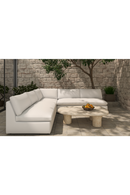 5-Piece White Outdoor Modular Sofa | Novi Living Miles | Oroatrade.com