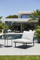 Modern Outdoor Cushion Chair | Novi Living Morgan | Oroa.com