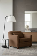 Cushioned Fabric Accent Chair | Novi Living Amira | Oroa.com