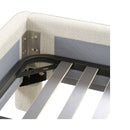 Gray Minimalsit Bed | Novi Living Ichigo