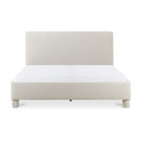Gray Minimalsit Bed | Novi Living Ichigo