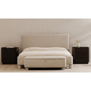 Gray Minimalsit Bed | Novi Living Ichigo