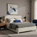 Gray Minimalsit Bed | Novi Living Ichigo