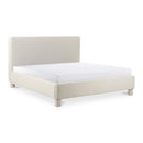Gray Minimalsit Bed | Novi Living Ichigo