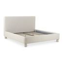 Gray Minimalsit Bed | Novi Living Ichigo