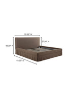 Hospitality furniture - Box Pleated Bed - www.oroatrade.com